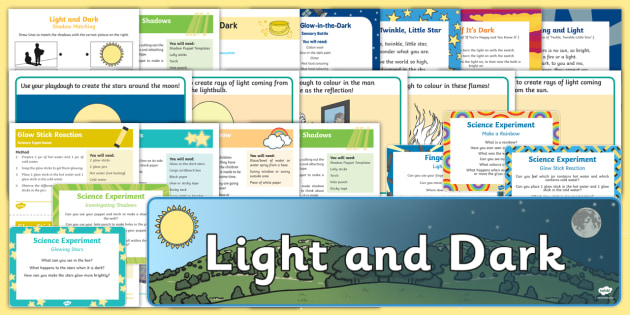 Childminder Light and Dark EYFS Resource Pack (teacher made)