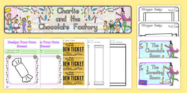 Free Role Play Pack To Support Teaching On Charlie And The Chocolate