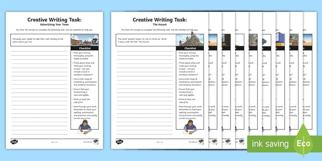 creative writing tasks for year 2