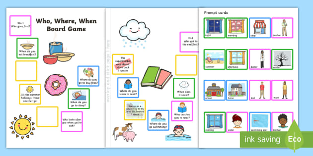 How…? Questions Board Game  ESL Resources (teacher made)