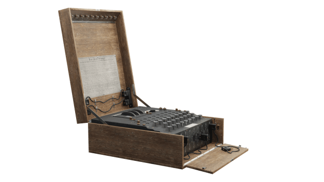 enigma machine ar quick look model