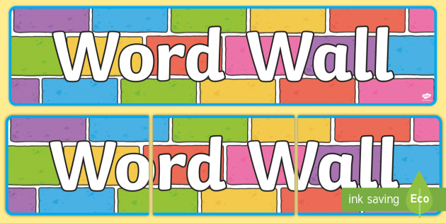 colour-bricks-word-wall-display-banner-teacher-made