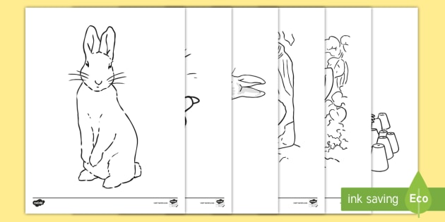 81 Collections Coloring Pages Peter Rabbit  Free