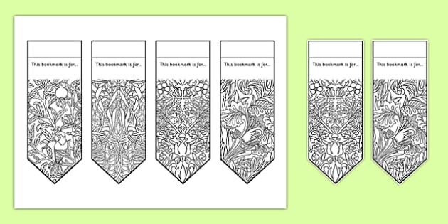 mindfulness patterns coloring bookmarks teacher made