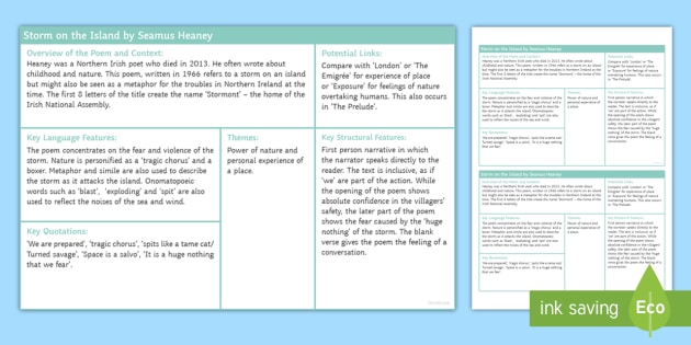 Storm on the island homework 07 picture