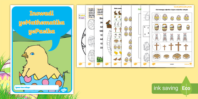 isixhosa easter maths booklet grade 2 south africa