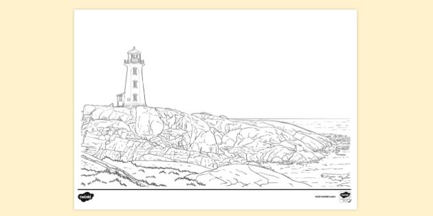 FREE! - Coastal Colouring Page | Colouring Sheets