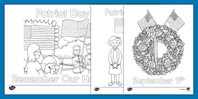 Printable Patriot Day Coloring Pages for Kids | Twinkl USA printable-patriot-day-coloring-pages-for-kids-twinkl-usa