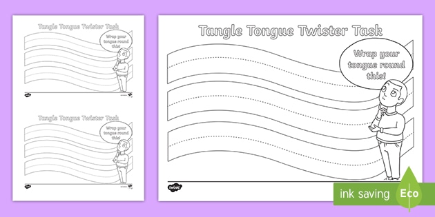 twisters in | Worksheet | Easy print