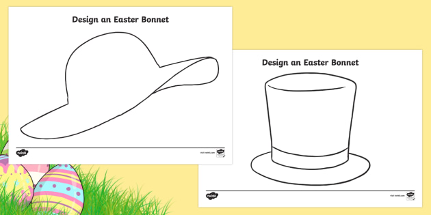Design an Easter Bonnet Worksheet / Worksheets