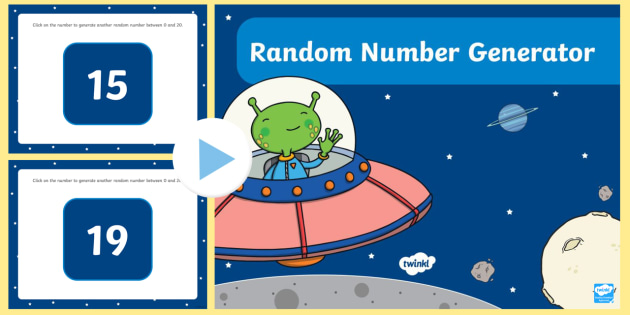 Random Number Powerpoint: Bingo Generator Primary Resources