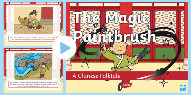 magic paintbrush chinese folktale