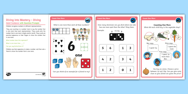 white rose maths complementing year 1 count one more mastery