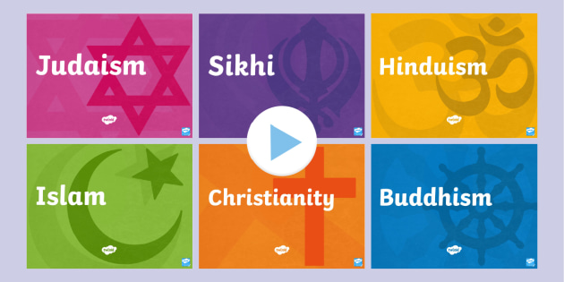 different religions in the world