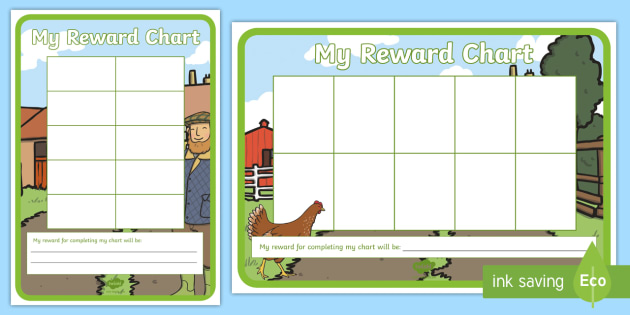 Farm Ten-Frame Sticker Reward Charts