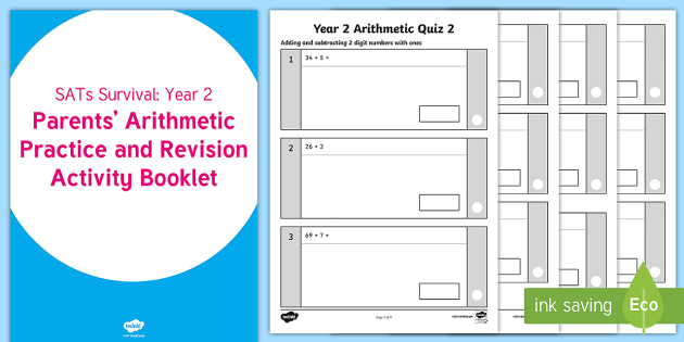 sats survival year 2 parents arithmetic practice and
