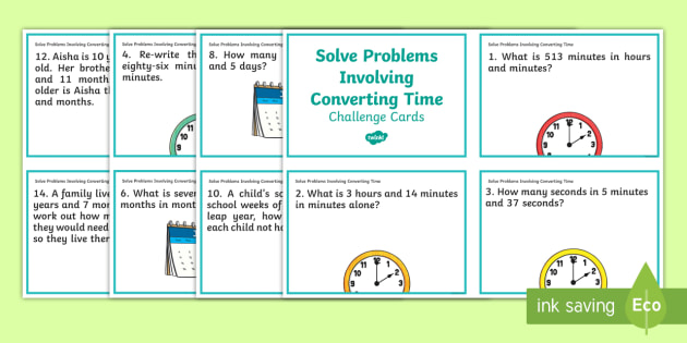 problem solving involving time grade 5