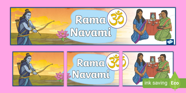 Rama Navami Display Banner (teacher made)