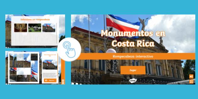 10 Monumentos de Costa Rica - Twinkl