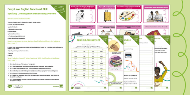 English Functional Skills: Entry Level 1: Speaking and