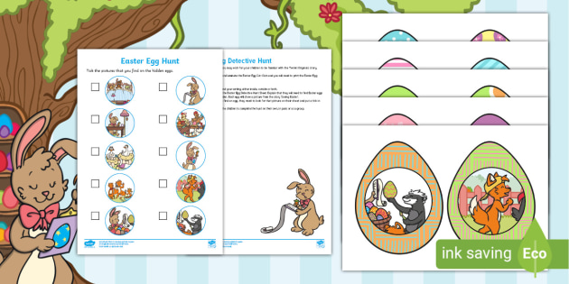 Printable Easter Egg Hunt | Saving Easter | Twinkl Originals