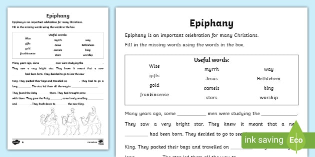 epiphany worksheets ks1 english resources teacher made