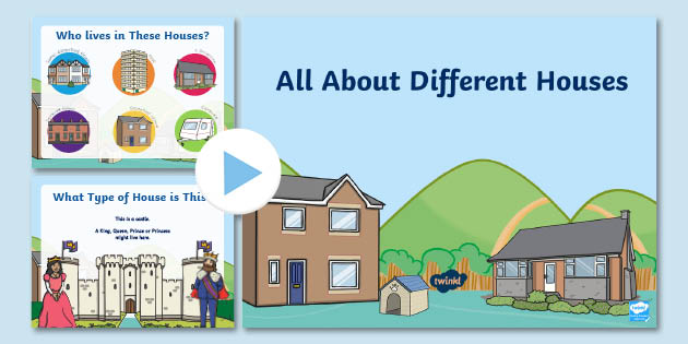 different types of houses presentation