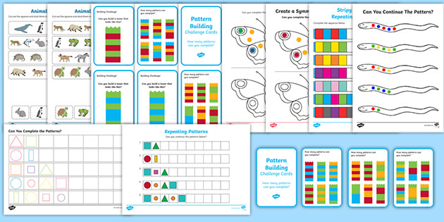 grade r pattern activities maths pack south africa