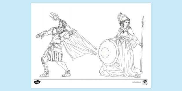 FREE! - Mythology Colouring Page | Colouring Sheets