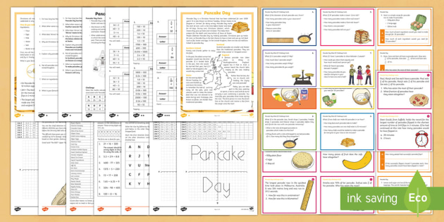 UKS2 Pancake Day Resource Pack - RE, christian traditions