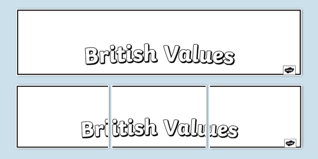 British Values Display Banners | twinkl.com.au