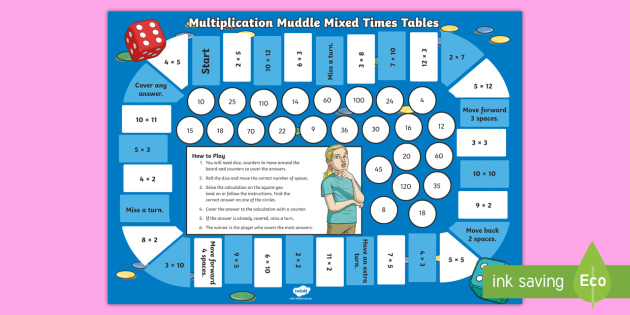 partner games for multiplication facts