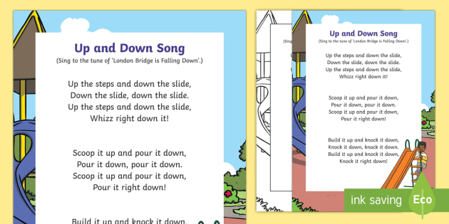 Up And Down Song (teacher Made)