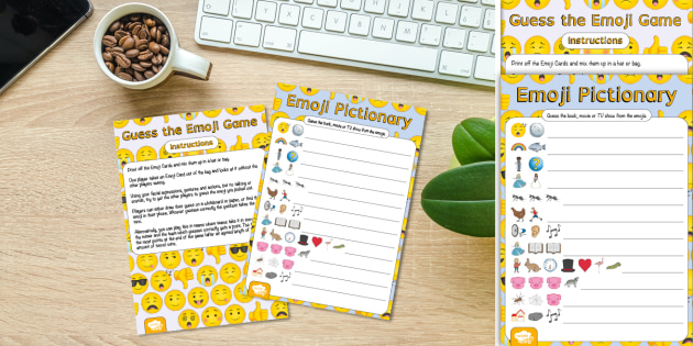 😊 * NEW * Emoji party games printable | Twinkl Party