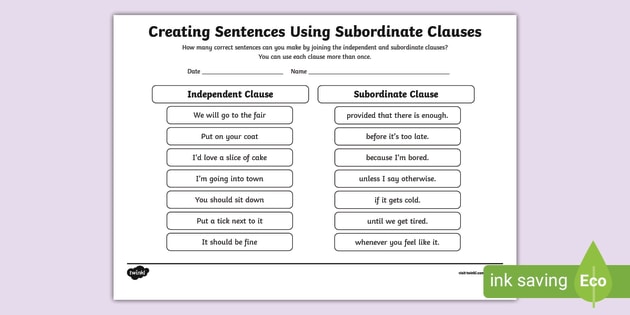 Which one of the following sentences uses the correct