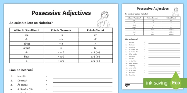 possessive-adjectives-elementary-worksheet