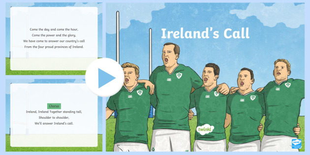 Ireland S Call Song Powerpoint Gaeilge Resources