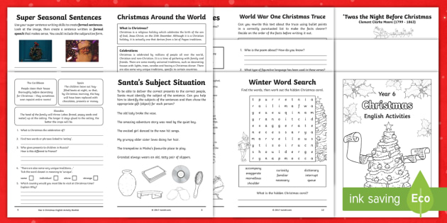  Homework Tasks Year 6 Year 6 Science Worksheets Activities And 