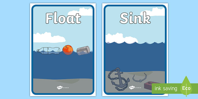 Floating and Sinking Sorting Sheets (teacher made)