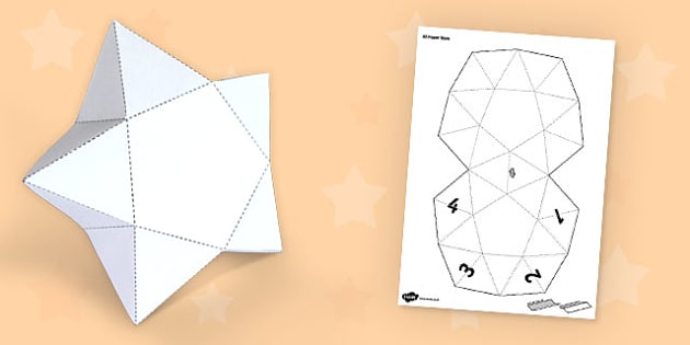 T T 16216 3D Paper Craft Star