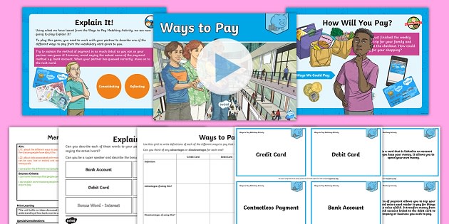 PSHE And Citizenship LKS2 Money Matters Lesson 2 Ways To Pay Lesson Pack   T Lf 2549297 Pshe And Citizenship Lks2 Money Matters Lesson 2 Ways To Pay Ver 2 