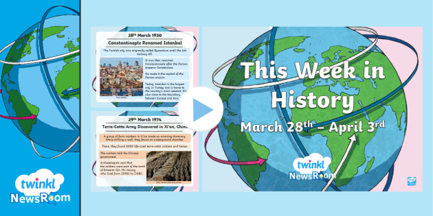 This Week in History: April/ March Historical Events