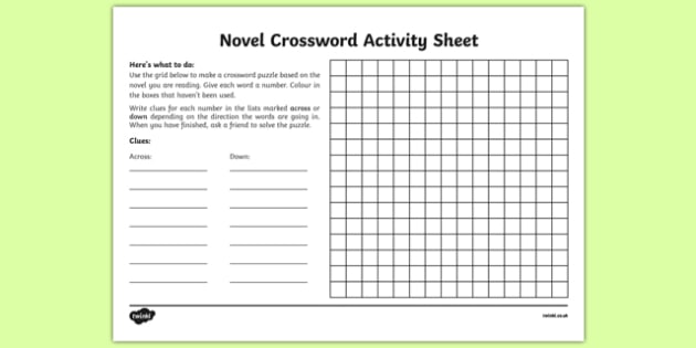 Crossword Worksheet / Worksheet-Irish, worksheet