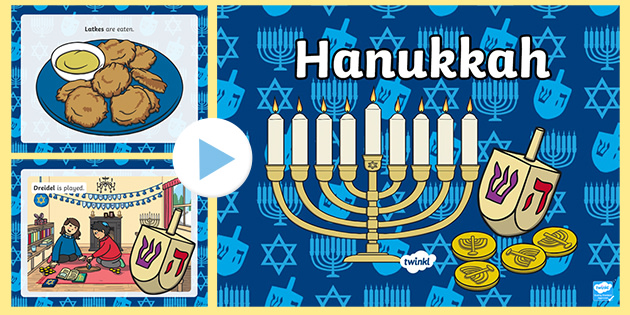 All About Hanukkah PowerPoint - Twinkl Resources