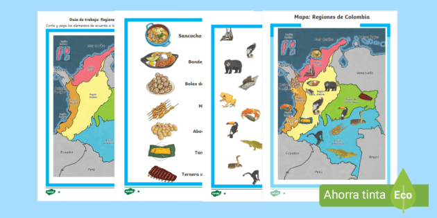 mapa de regiones culturales