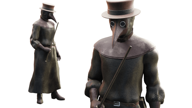 plague doctor toy