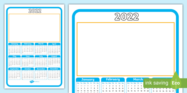 Free 2022 Printable Christmas Calendar Printable Calendar | 2022 Christmas Gift | Blank Template