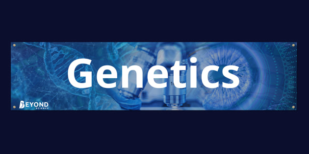 Inheritance, Chromosomes, DNA and Genes Display Banner