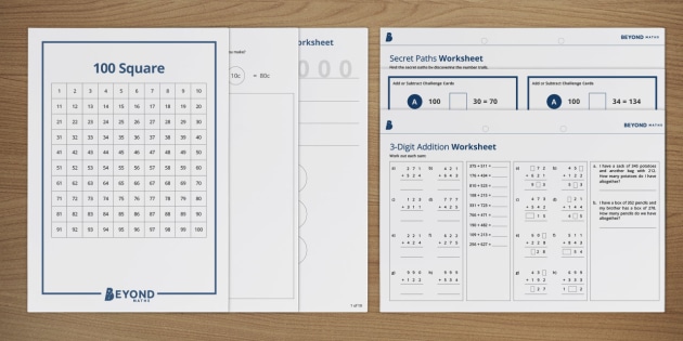 Addition Catch Up Resource Pack - Beyond Secondary Maths