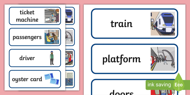 London Underground Role Play Labels (Teacher-Made) - Twinkl